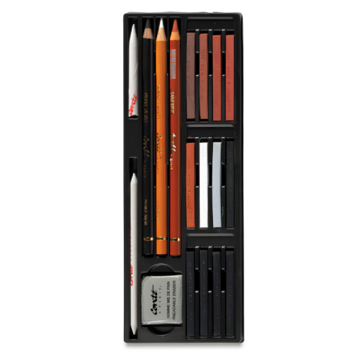 Набор карандашей для эскизов Conte Sketching set 18 предметов