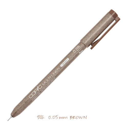 Copic лайнер Multiliner Brawn 0,05 мм