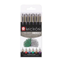 Набір лайнерів PIGMA MICRON 01 милі метр Basic 6 кольорів