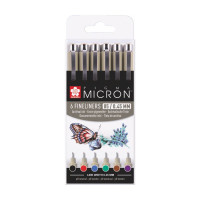 Набор линеров SAKURA «PIGMA MICRON» BASIC d 05 6 штук