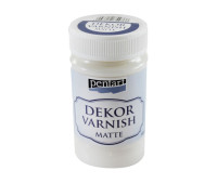Лак фінішний на водній основі Dekor varnish матовий 100 мл