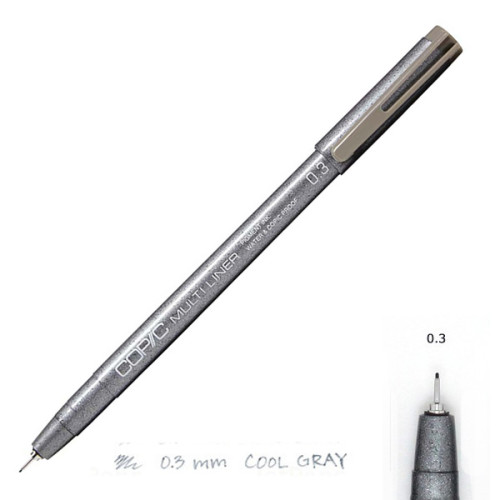 Copic лайнер Multiliner Warm Grey 0,3 мм