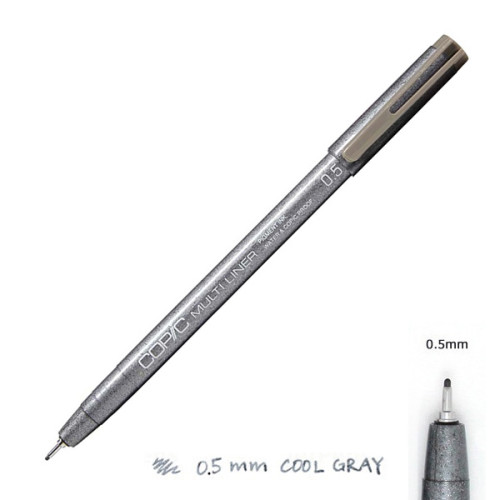 Copic лайнер Multiliner Warm Grey 0,5 мм