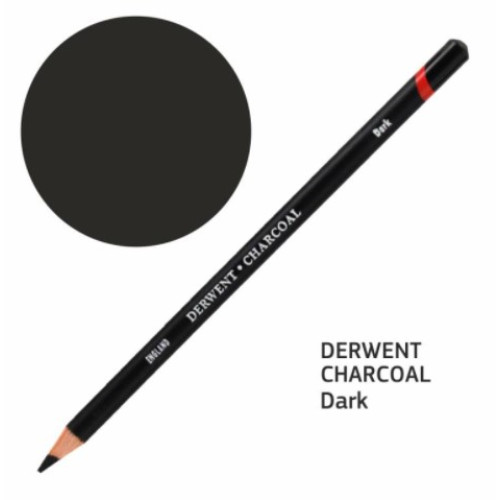 Олівець вугільний Charcoal Темний Derwent