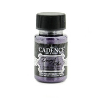 Фарба для скла та кераміки металік Cadence Dora Glass Metallic Porcelain 50 мл 3139 Темна орхідея