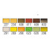Набір акварельних фарб VAN GOGH Pocket box SHADES OF NATURE 12 кольорів+Пензель у пластику