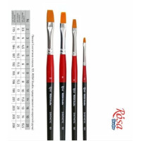 Кисть синтетика плоская серии 101 № 16 ROSA Studio