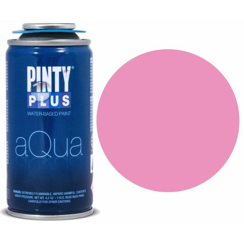 Фарба-аерозоль на водній основі Aqua Рожева 150 мл PINTYPLUS