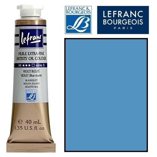 Олійна фарба високої якості Франція Lefranc Extra Fine 40 мл №067 Королівський блакитний - 404193