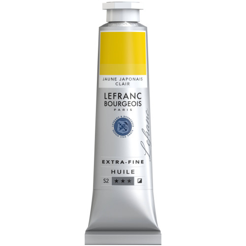 Масляная краска Lefranc Extra Fine 40 мл №183 Японский светло-желтый - 405040