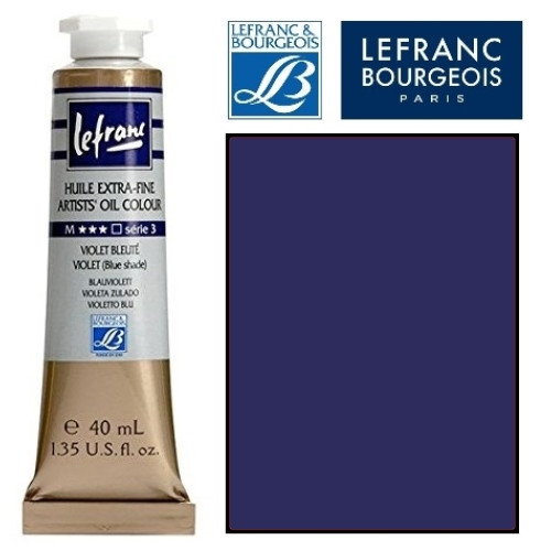 Масляная краска Lefranc Extra Fine 40 мл №038 Phthalo blue light - 404189