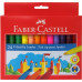 Фломастеры для детей Faber-Castell 24 цв felt tip jumbo 554324