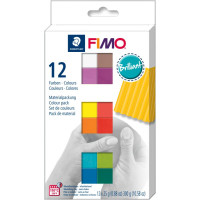 Пластика Fimo Brilliant Colours, 12х25гр - 8023C12-2