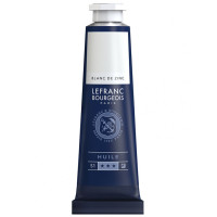 Краска масляная Lefranc Fine 40 мл, 009 Цинк белый (Цинковые белила)