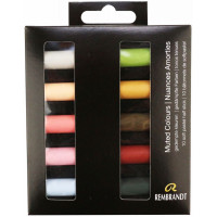 Набір сухої м'якої пастель Rembrandt Приглушені тони 10 шт Royal Talens 31821011