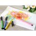 Капілярна ручка-Пензель Faber Castell PITT у наборі 12 шт. основні яскраві кольори 267421