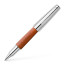 Ручка ролер Faber-Castell E-motion Pearwood brown, корпус дерево груші, 148205