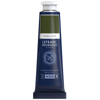 Краска масляная Lefranc Fine 40 мл, 483 Terre verte (Оливковая зелень)