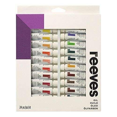 Олійні фарби Reeves Oil colour Set, 24 кольори, 10 мл 8591008