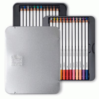 Акварельні олівці у наборі Winsor Watercolour pensil tin, 24 шт 490015