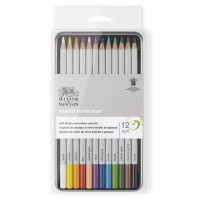 Набор цветных карандашей Winsor Coloured pensil tin, 12 шт 490012