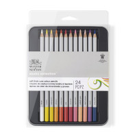 Набор цветных карандашей Winsor Coloured pensil tin, 24 шт 490013