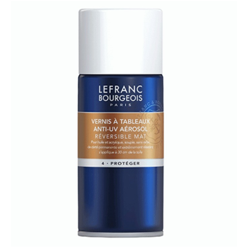 Лак для живопису матовий Lefranc ANTI-UV painting varnish Matte, 150 мл 300213