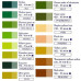 Олійна фарба Lefranc Fine 40 мл №590 Yellow green (Жовто-зелений) – 810030