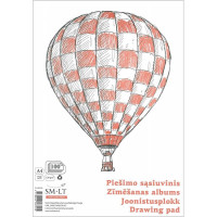 Склейка для малюнка For Creation А4, 120г/м2, 100 л, Smiltainis PS-100(120)