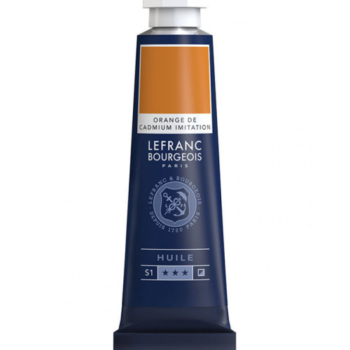 Масляная краска Lefranc Fine 40 мл №797 Cadmium orange hue (Кадмий оранжевый тёмный) – 810006