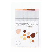 Маркери Copic Sketch Set Skin Tones 6 шт 21075666
