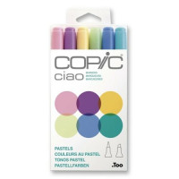 Маркеры Copic Ciao Set Pastels 6 шт 22075667