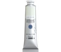 Олiйна фарба Lefranc Extra Fine 40 мл, 009 Zinc white (Цинкові білила)
