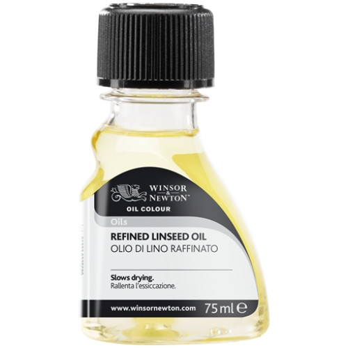 Лляна олія Winsor Refined Linseed Oil, 75 мл 2621748