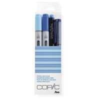 Маркеры Copic Ciao Set Doodle Pack Blue 2+1+1 шт 22075645