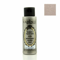 Акриловая краска Cadence с эффектом золочения Waterbased Gilding Paint 70 мл Серебро антрацит