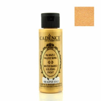 Акриловая краска Cadence с эффектом золочения Waterbased Gilding Paint 70 мл Супер золото