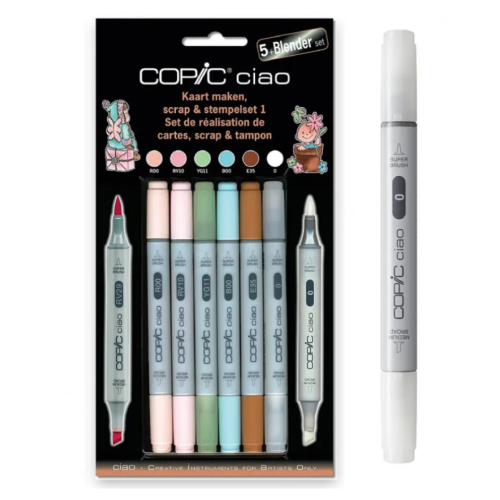 Набор маркеров Copic Ciao Set 5+1 Scrap & Stamping 1 22075559