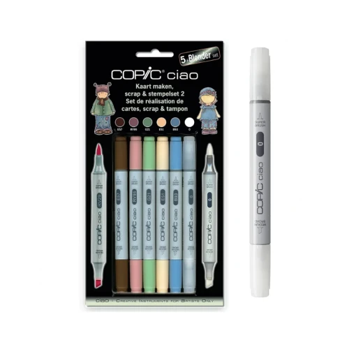 Набор маркеров Copic Ciao Set 5+1 Scrap & Stamping 2 22075560