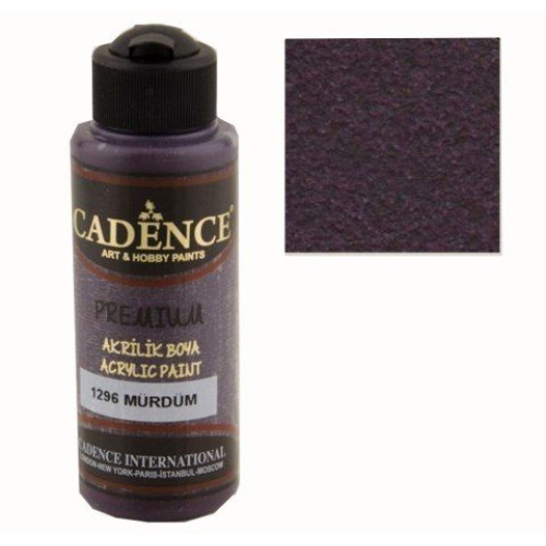 Акриловая краска Cadence Premium Acrylic Paint, 70 мл, Plum (Сливовый)