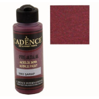 Акриловая краска Cadence Premium Acrylic Paint, 70 мл, Wine (Винный)