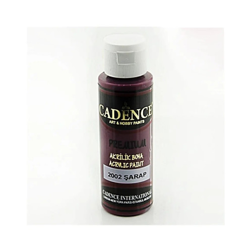Акриловая краска Cadence Premium Acrylic Paint, 70 мл, Wine (Винный)