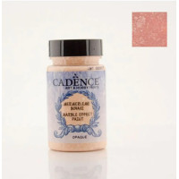 Акриловая краска з эффектом мрамора непрозрачная Cadence Marble Effect Paint Opaque, 90 мл, №21, Темно-лососевый