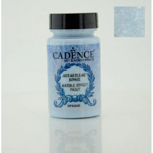 Акриловая краска Cadence с эффектом мрамора непрозрачная Marble Effect Paint Opaque, 90 мл, №24, Морозный