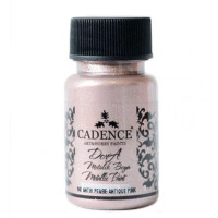 Акрилова фарба Cadence Dora Metallic Paint, 50 мл, Античний рожевий