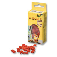 Мозаїка Folia Mosaic-glass tiles 200 гр, 10x10 мм, 300 шт №20 Червона 5520
