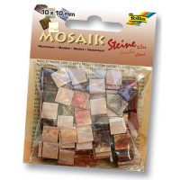 Мозаїка червона Folia мармурова Marbled assortments 45 гр, 10x10 мм 190 шт №01 артик 62201