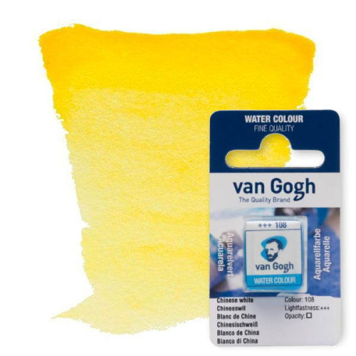 Краска акварельная Van Gogh 272 Прозрачный желтый средний 20862721