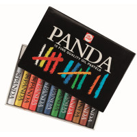 Набір масляної пастелі 12 кол., PANDA, Royal Talens 95830012