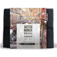 Маркеры набор SketchMarker Brush Европа 36 шт, SMB-36EUROP